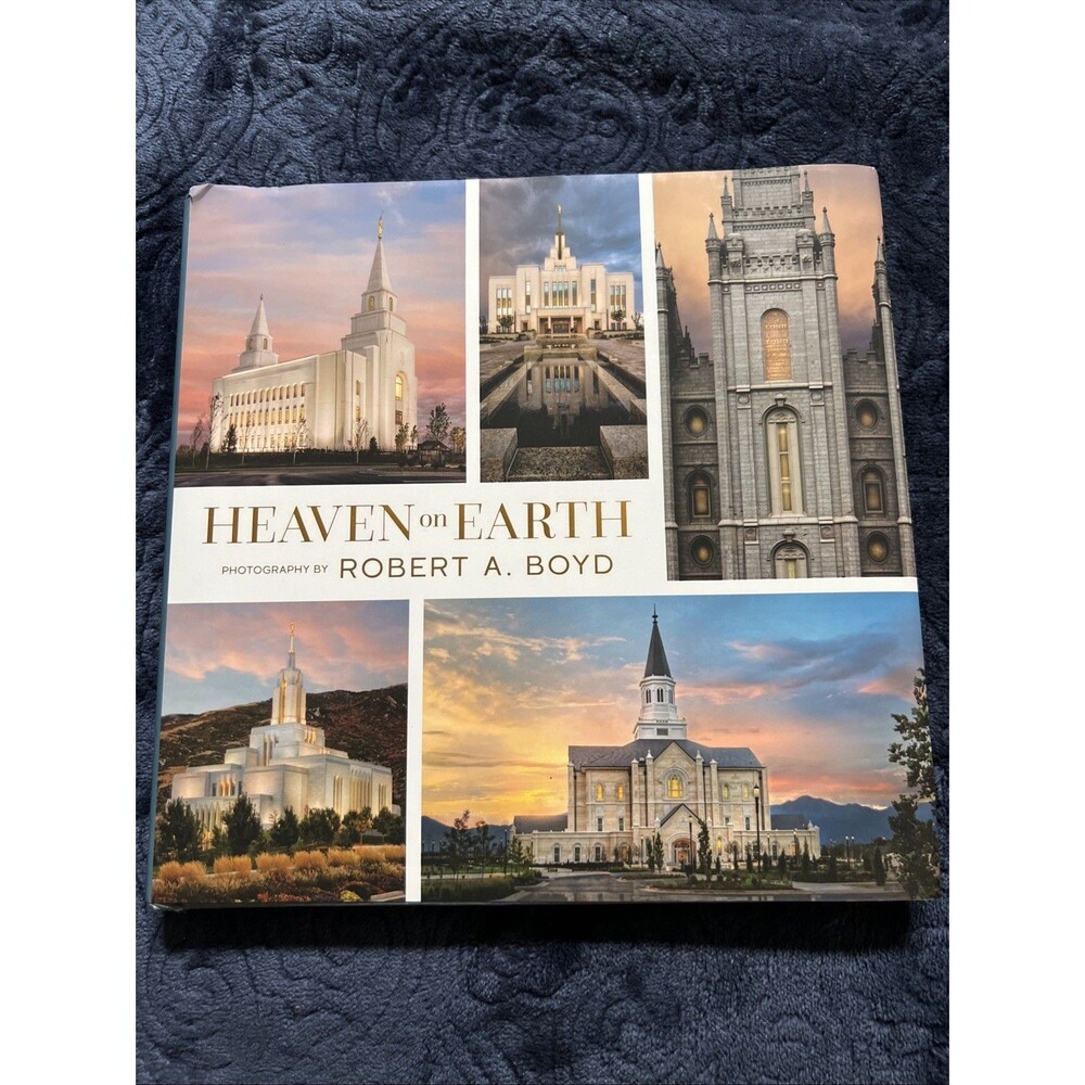 HEAVEN ON EARTH, photography By Robert A. Boyd, 2025 Hardcover.